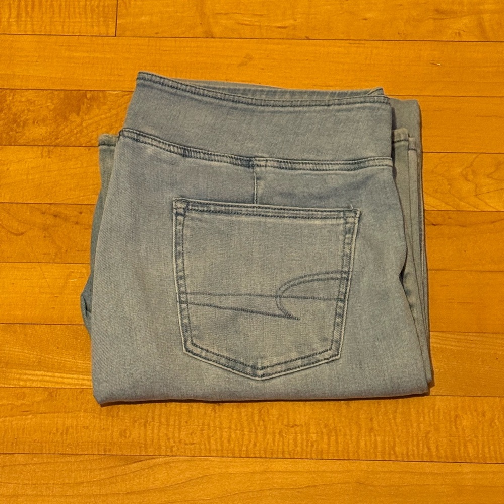 American Eagle Light Wash Bootcut Jeans